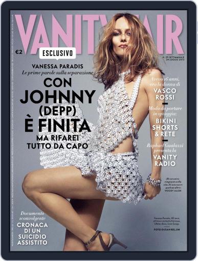 Vanity Fair Italia July 17th, 2013 Digital Back Issue Cover