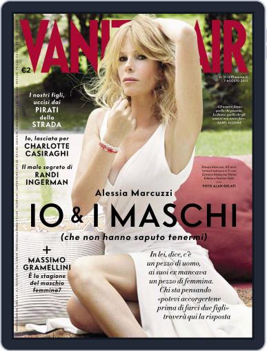 Vanity Fair Italia July 31st, 2013 Digital Back Issue Cover