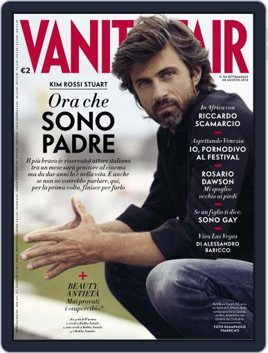 Vanity Fair Italia August 21st, 2013 Digital Back Issue Cover