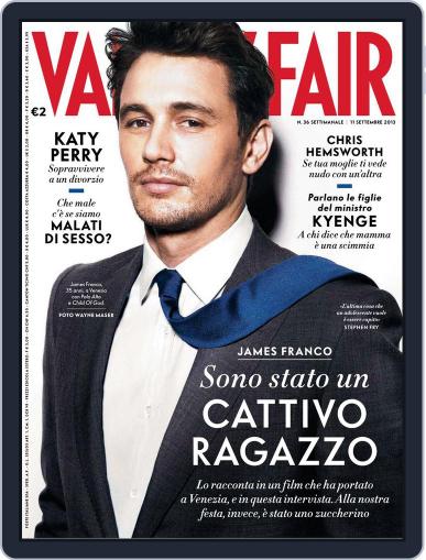 Vanity Fair Italia September 3rd, 2013 Digital Back Issue Cover
