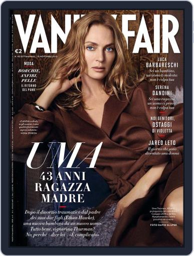 Vanity Fair Italia November 5th, 2013 Digital Back Issue Cover