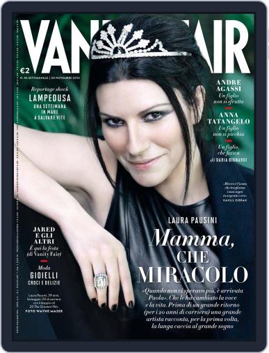 Vanity Fair Italia November 12th, 2013 Digital Back Issue Cover