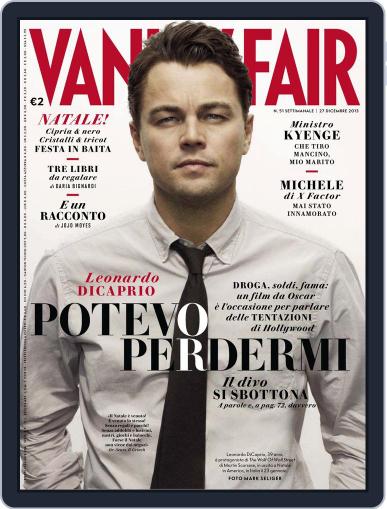 Vanity Fair Italia December 17th, 2013 Digital Back Issue Cover