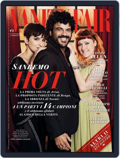 Vanity Fair Italia February 11th, 2014 Digital Back Issue Cover