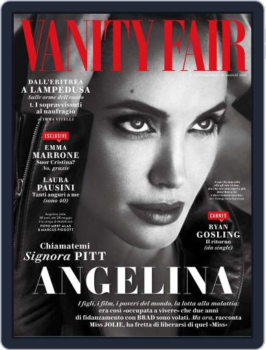 Vanity Fair Italia May 14th, 2014 Digital Back Issue Cover
