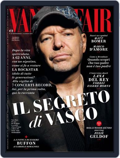 Vanity Fair Italia June 24th, 2014 Digital Back Issue Cover