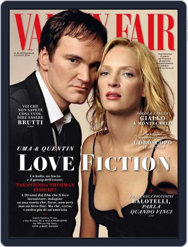 Vanity Fair Italia July 1st, 2014 Digital Back Issue Cover