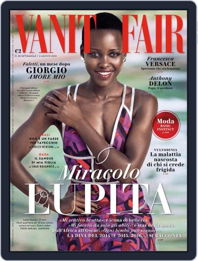 Vanity Fair Italia July 29th, 2014 Digital Back Issue Cover