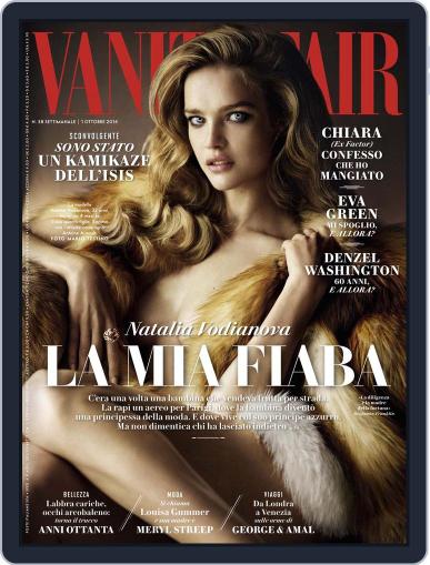 Vanity Fair Italia September 23rd, 2014 Digital Back Issue Cover