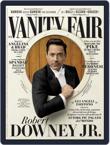 Vanity Fair Italia October 14th, 2014 Digital Back Issue Cover