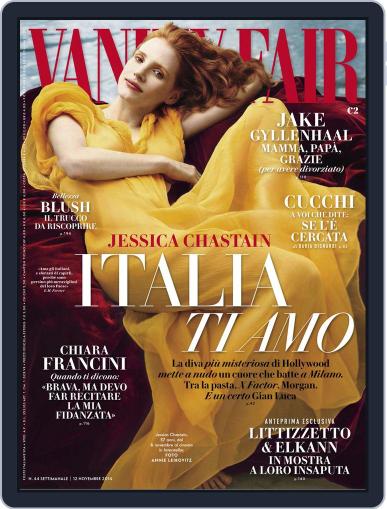 Vanity Fair Italia November 4th, 2014 Digital Back Issue Cover
