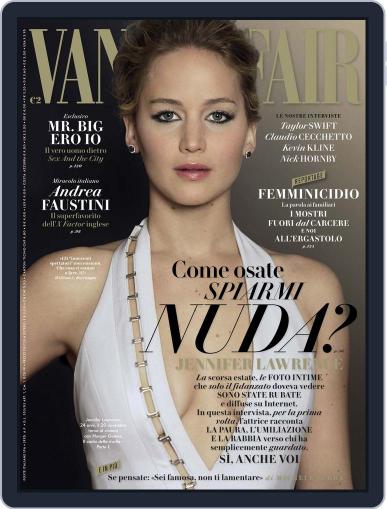 Vanity Fair Italia November 18th, 2014 Digital Back Issue Cover