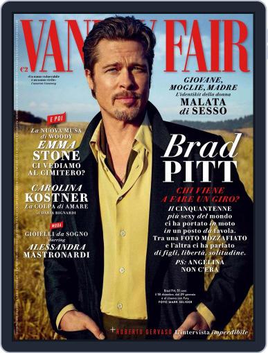 Vanity Fair Italia December 3rd, 2014 Digital Back Issue Cover