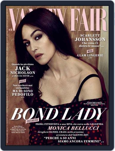 Vanity Fair Italia December 12th, 2014 Digital Back Issue Cover