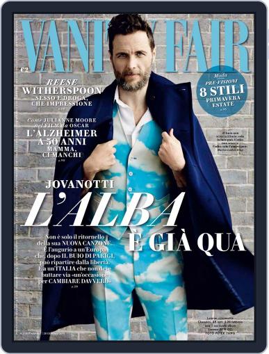Vanity Fair Italia January 22nd, 2015 Digital Back Issue Cover