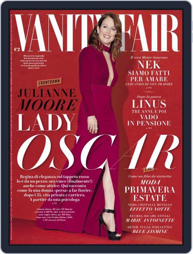 Vanity Fair Italia February 1st, 2015 Digital Back Issue Cover