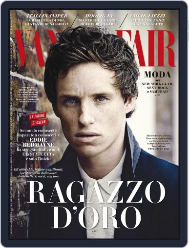 Vanity Fair Italia February 24th, 2015 Digital Back Issue Cover