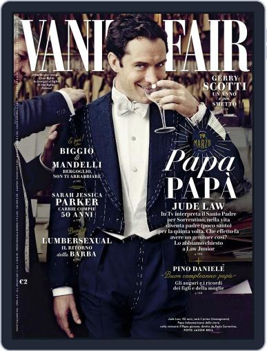 Vanity Fair Italia March 18th, 2015 Digital Back Issue Cover