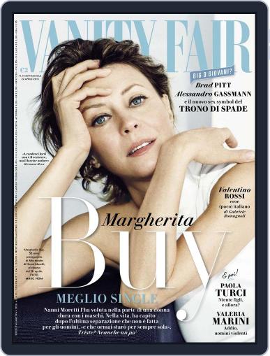 Vanity Fair Italia April 14th, 2015 Digital Back Issue Cover
