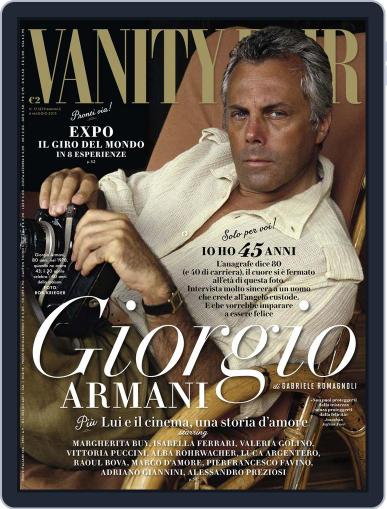 Vanity Fair Italia May 6th, 2015 Digital Back Issue Cover
