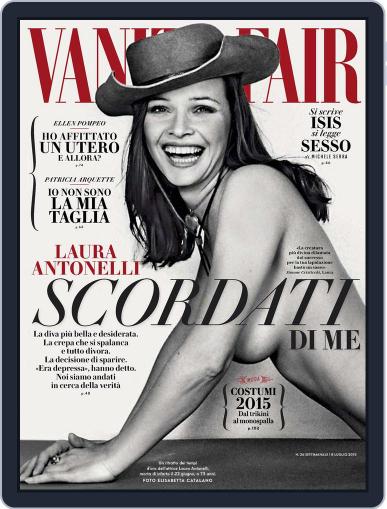 Vanity Fair Italia June 1st, 2015 Digital Back Issue Cover