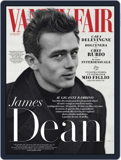 Vanity Fair Italia August 26th, 2015 Digital Back Issue Cover