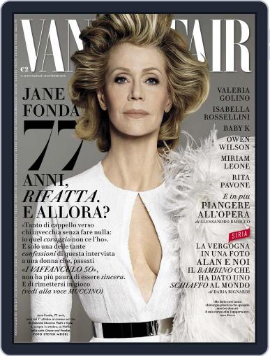 Vanity Fair Italia September 9th, 2015 Digital Back Issue Cover