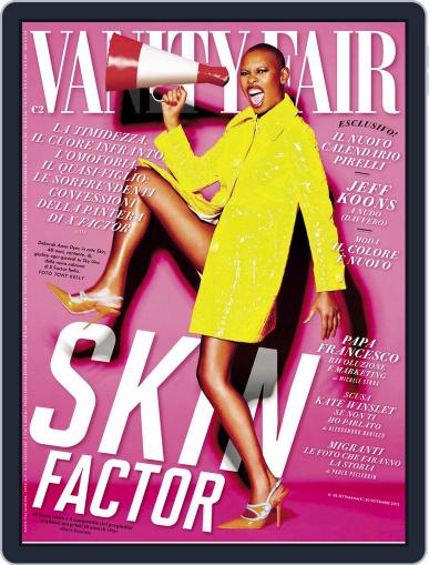 Vanity Fair Italia September 23rd, 2015 Digital Back Issue Cover
