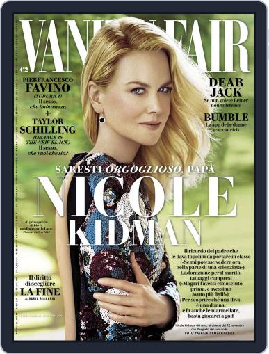 Vanity Fair Italia October 21st, 2015 Digital Back Issue Cover