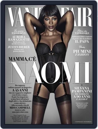 Vanity Fair Italia November 11th, 2015 Digital Back Issue Cover