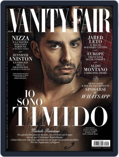 Vanity Fair Italia July 19th, 2016 Digital Back Issue Cover
