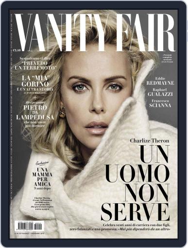 Vanity Fair Italia November 9th, 2016 Digital Back Issue Cover