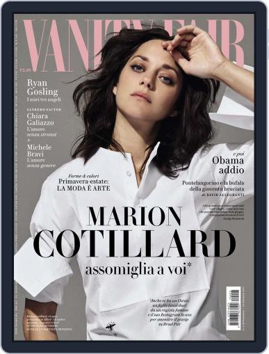 Vanity Fair Italia January 1st, 2017 Digital Back Issue Cover