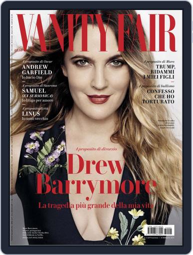 Vanity Fair Italia February 5th, 2017 Digital Back Issue Cover