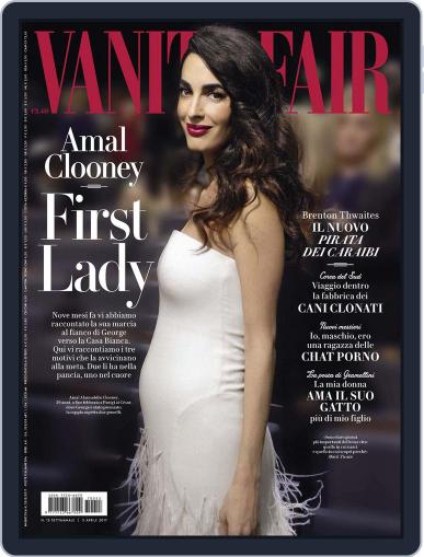 Vanity Fair Italia March 29th, 2017 Digital Back Issue Cover