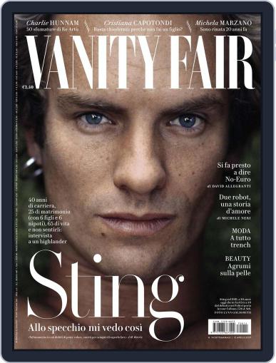 Vanity Fair Italia April 14th, 2017 Digital Back Issue Cover