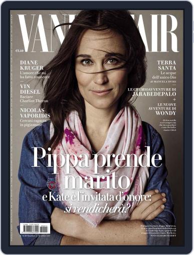 Vanity Fair Italia April 19th, 2017 Digital Back Issue Cover
