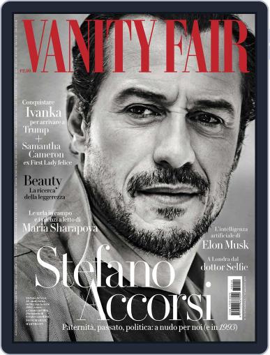 Vanity Fair Italia May 17th, 2017 Digital Back Issue Cover
