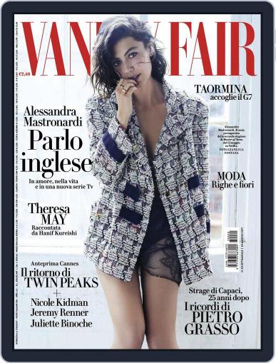 Vanity Fair Italia May 24th, 2017 Digital Back Issue Cover