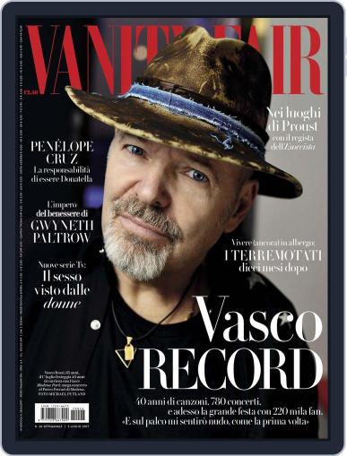 Vanity Fair Italia July 5th, 2017 Digital Back Issue Cover