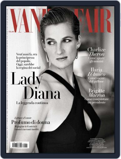 Vanity Fair Italia August 9th, 2017 Digital Back Issue Cover