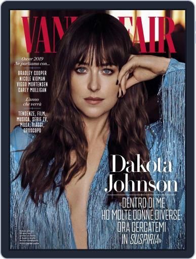 Vanity Fair Italia January 9th, 2019 Digital Back Issue Cover