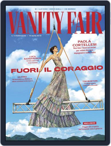 Vanity Fair Italia April 10th, 2019 Digital Back Issue Cover