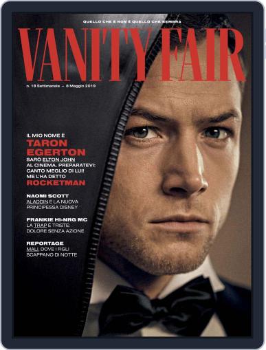 Vanity Fair Italia May 8th, 2019 Digital Back Issue Cover
