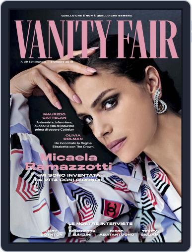 Vanity Fair Italia October 2nd, 2019 Digital Back Issue Cover