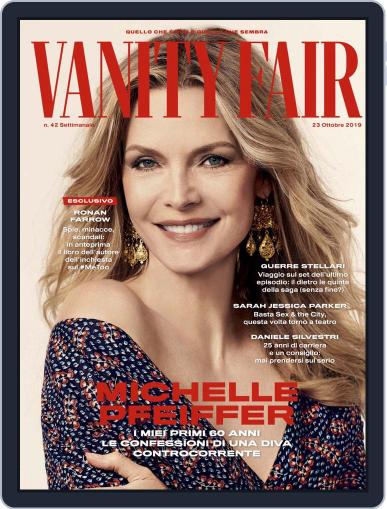 Vanity Fair Italia October 23rd, 2019 Digital Back Issue Cover
