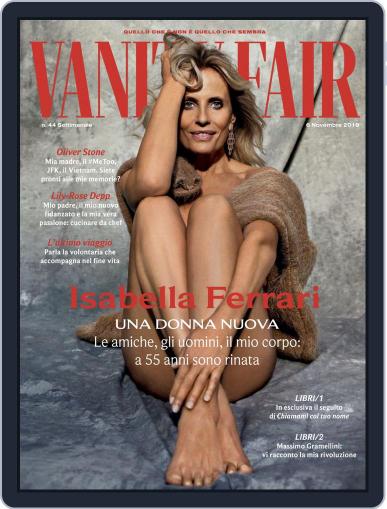 Vanity Fair Italia November 6th, 2019 Digital Back Issue Cover