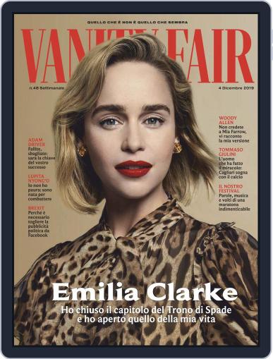 Vanity Fair Italia December 4th, 2019 Digital Back Issue Cover