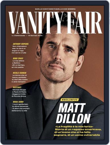 Vanity Fair Italia January 15th, 2020 Digital Back Issue Cover