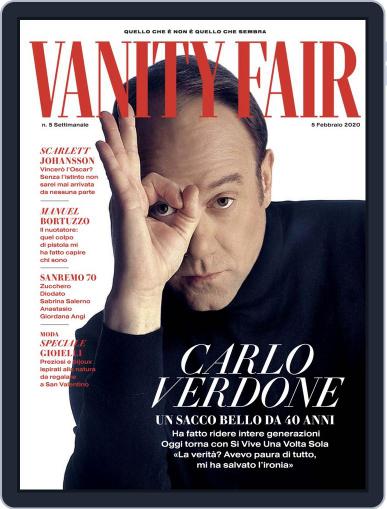 Vanity Fair Italia February 5th, 2020 Digital Back Issue Cover